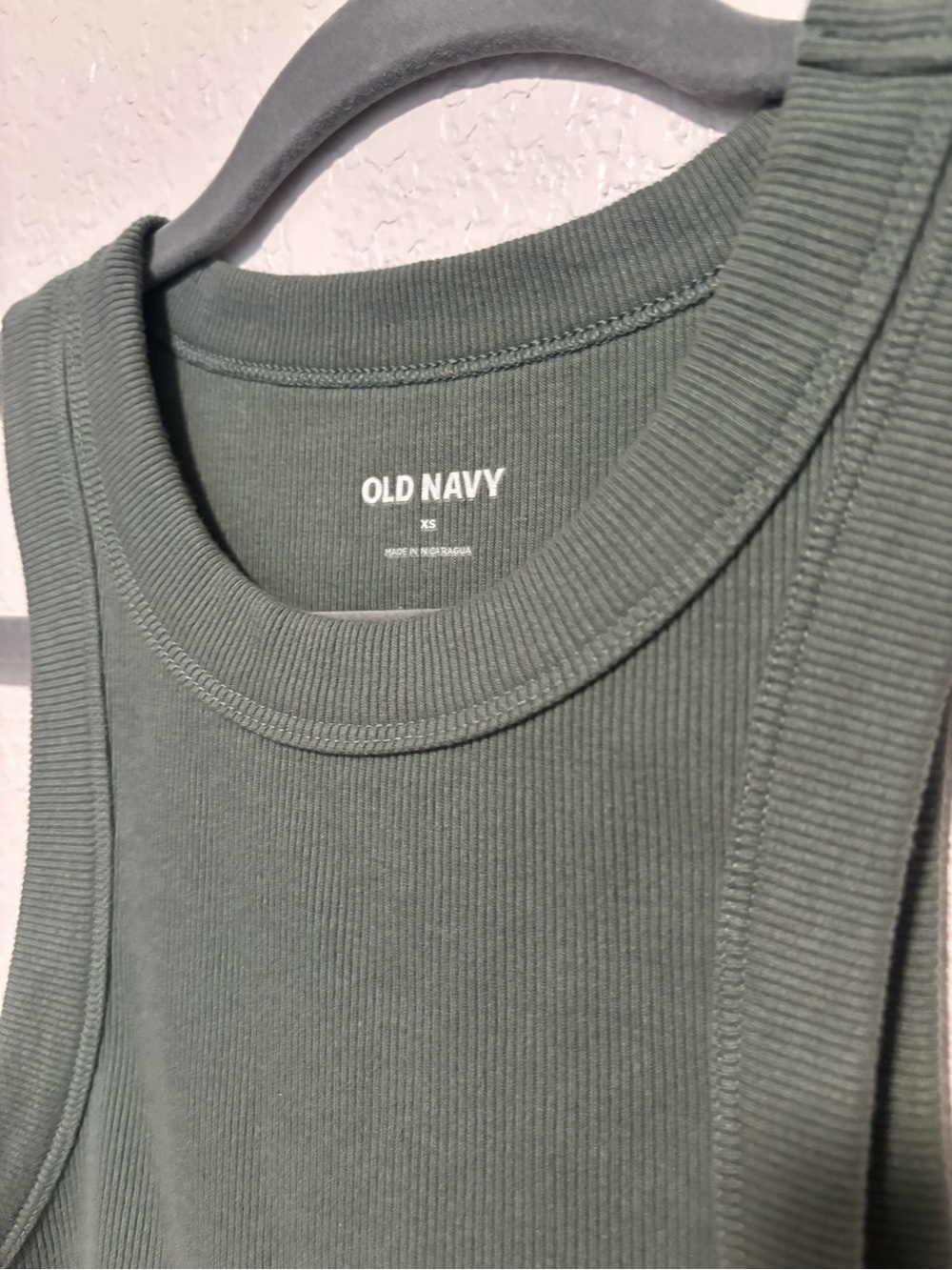 Old Navy Ribbed Tank Top - Sage